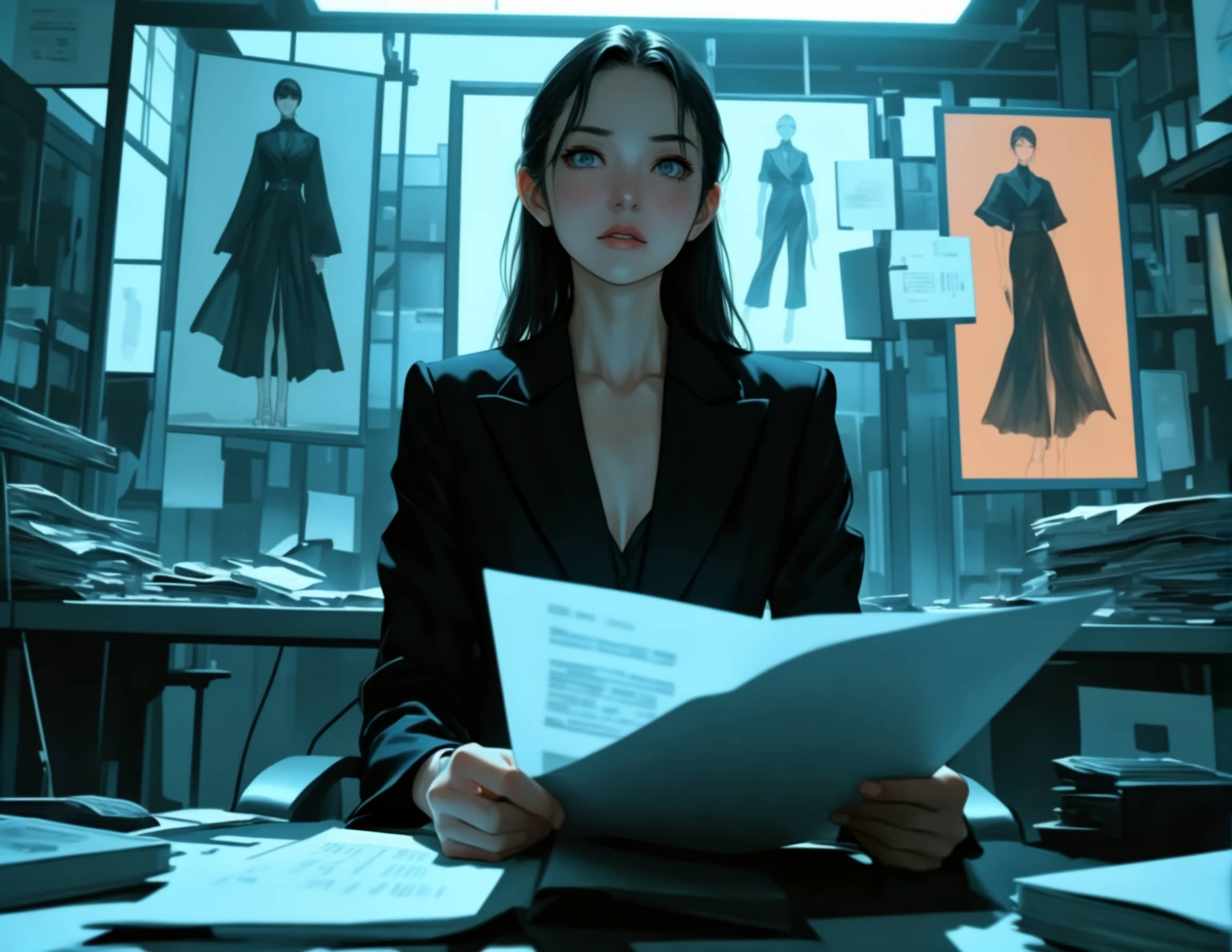 女社長はクールに厳しい