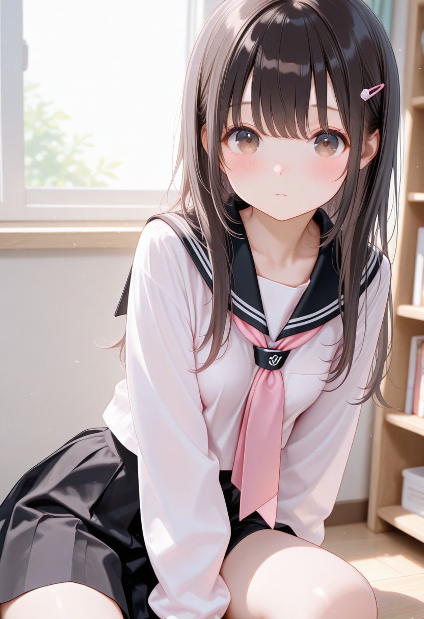 黒髪の美少女(260) | の人気AIイラスト・グラビア