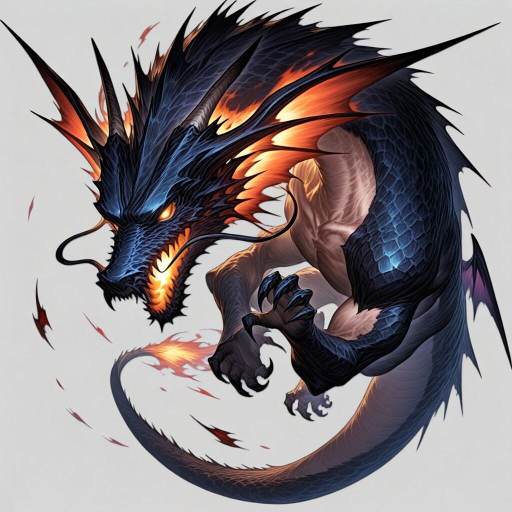 【龍】ー ユーザ企画 極限的壱文字描写 参加 by My Nameより ー | の人気AIイラスト・グラビア