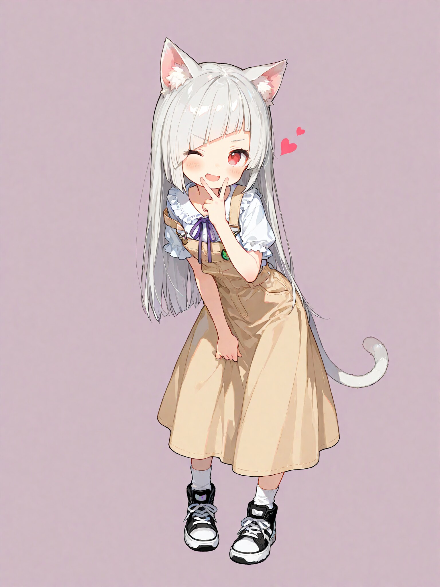 猫娘　ポーズ習作３
