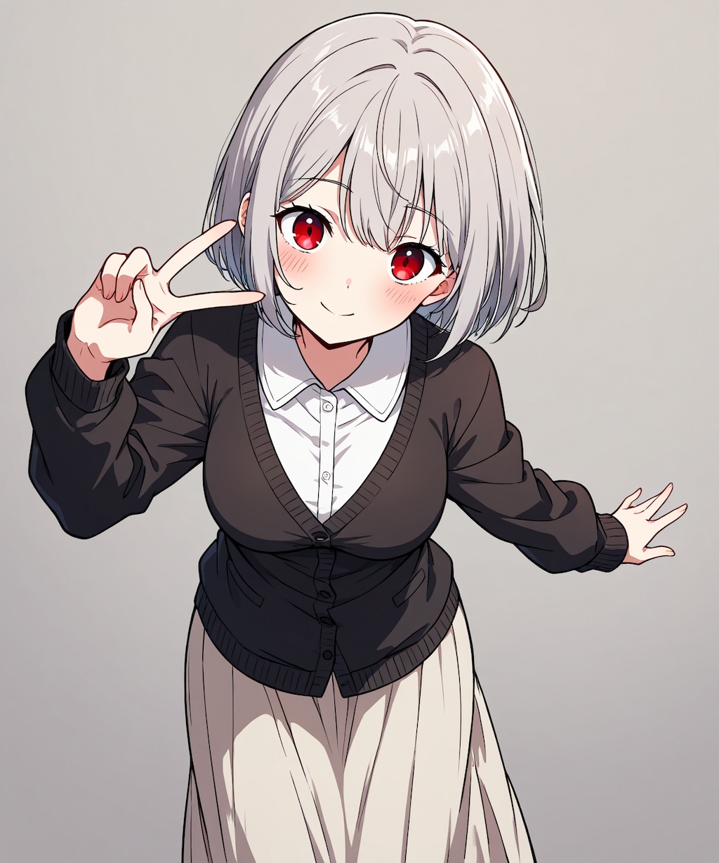 うちの子４人集合！ピース！