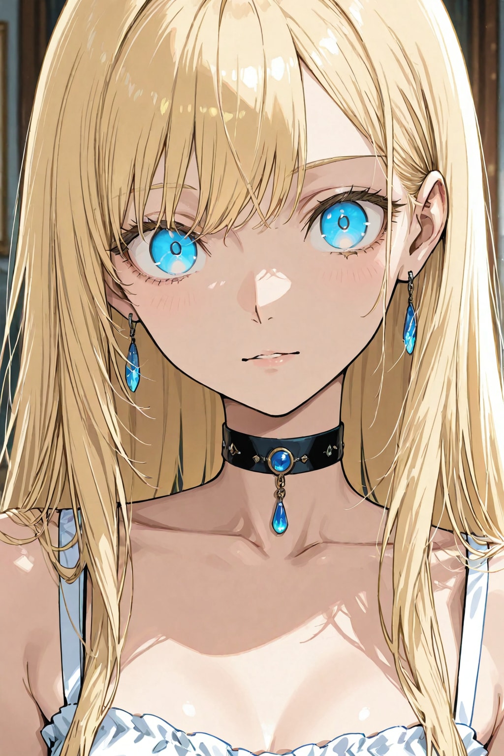 「金髪碧眼美少女」のポートレート写真 | の人気AIイラスト・グラビア