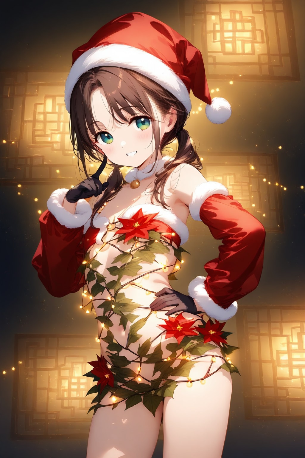 【おまけ】聖夜花の少女＋電飾