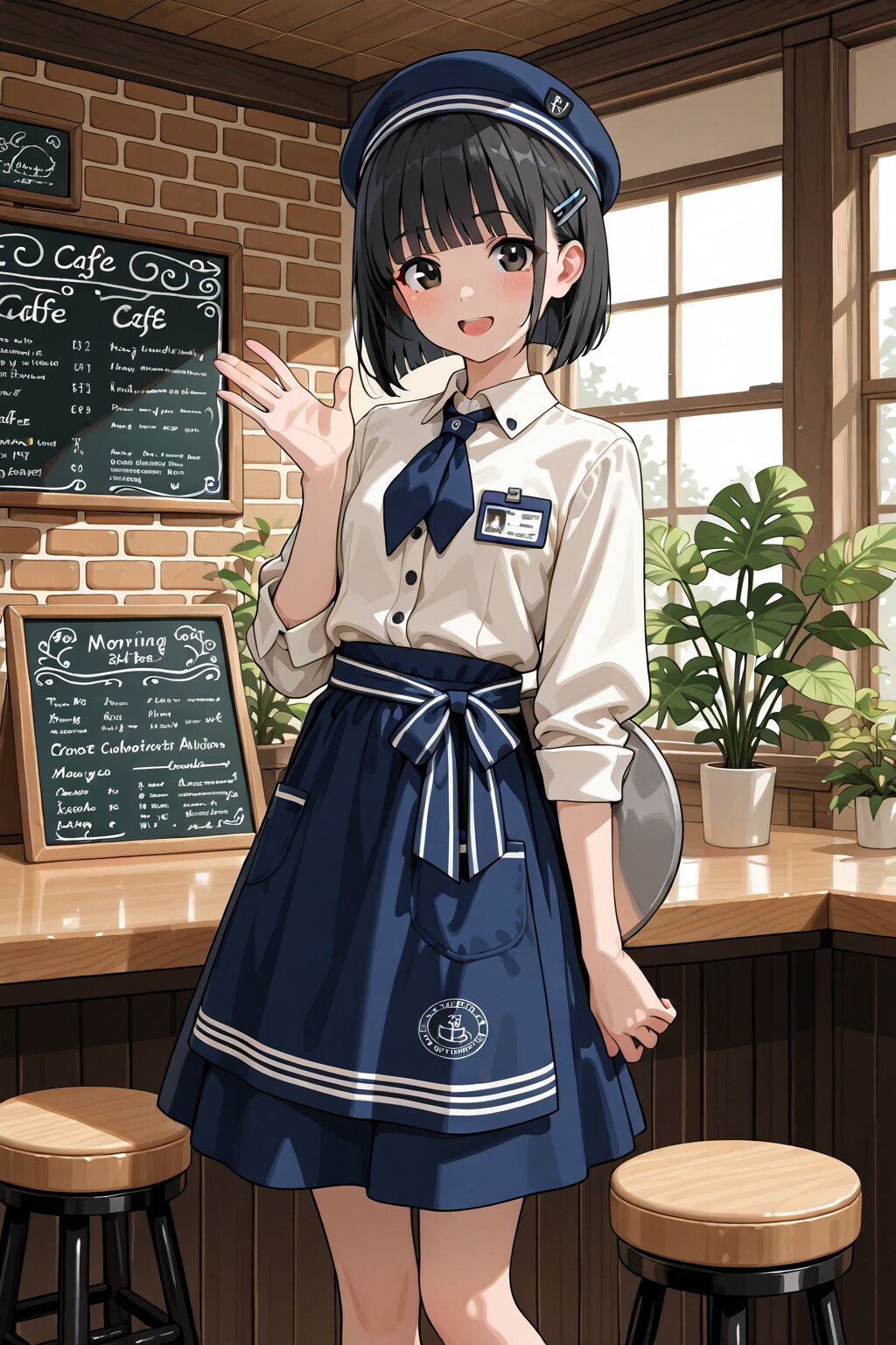 妹ちゃん✨カフェへようこそ‼️🥰☕️✨４１６ | の人気AIイラスト・グラビア