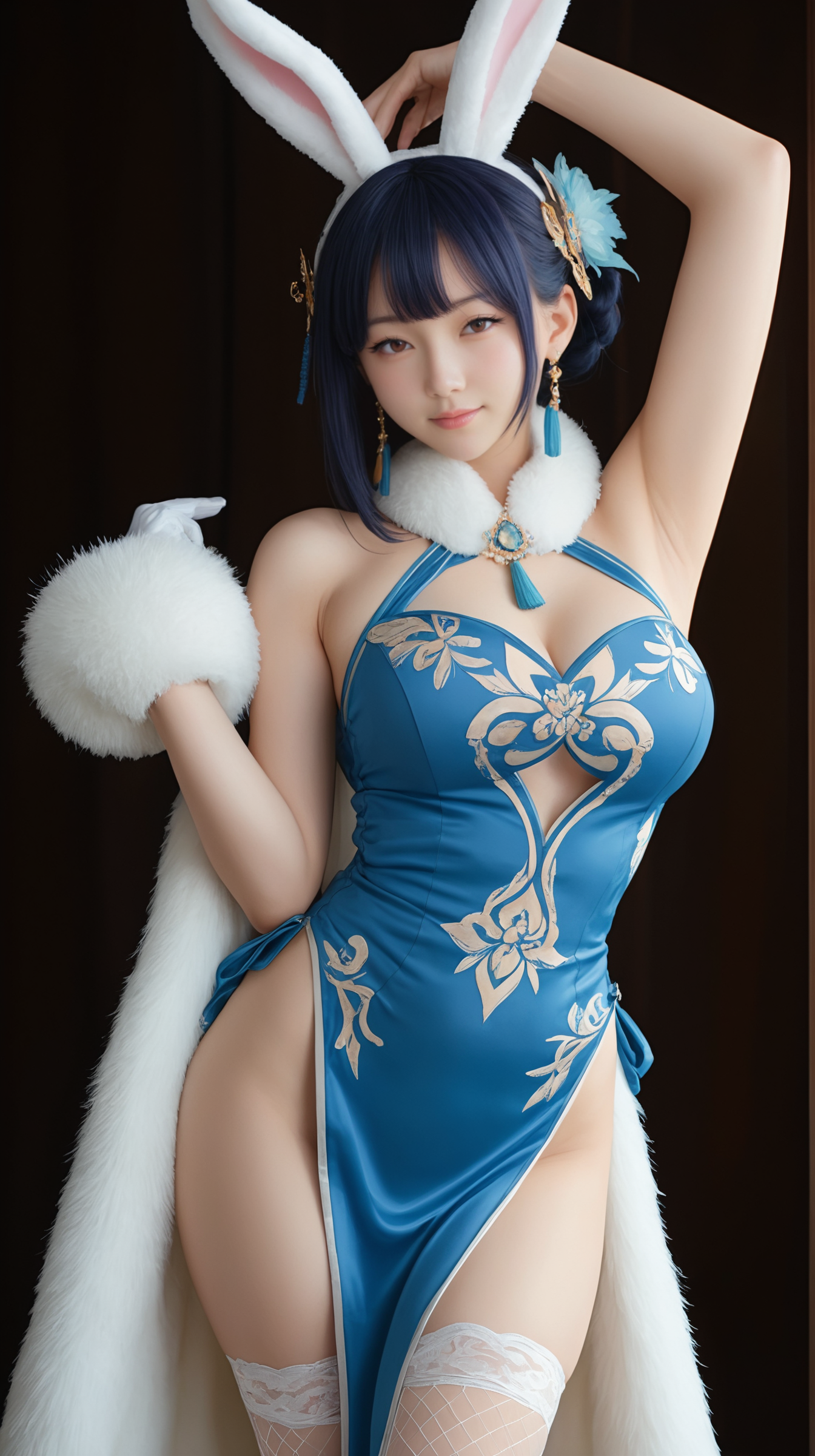 コスプレイヤー中国風衣装