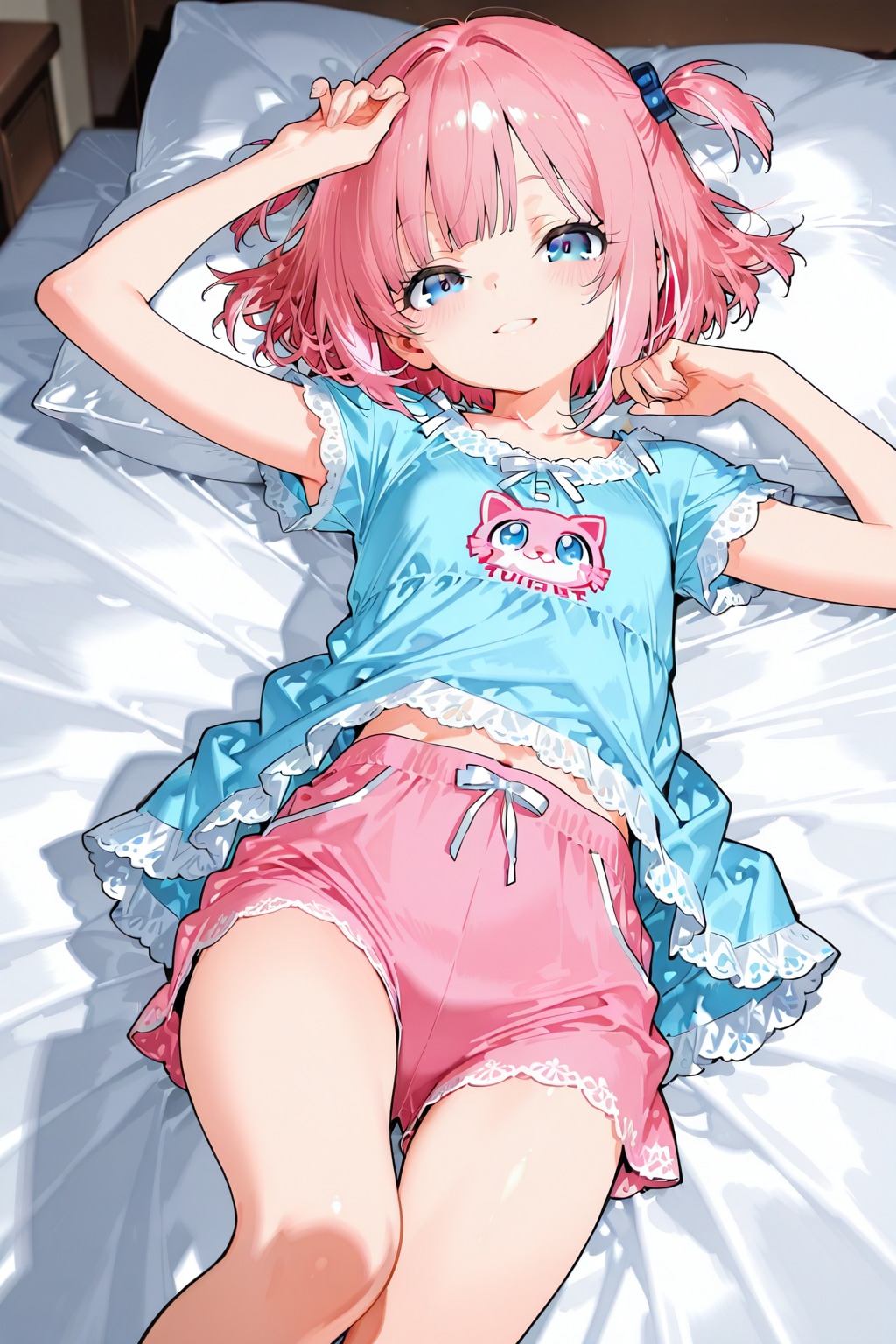 魅惑的な笑みの桃華ちゃん♡