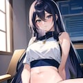 妖艶な黒髪女子 3枚目