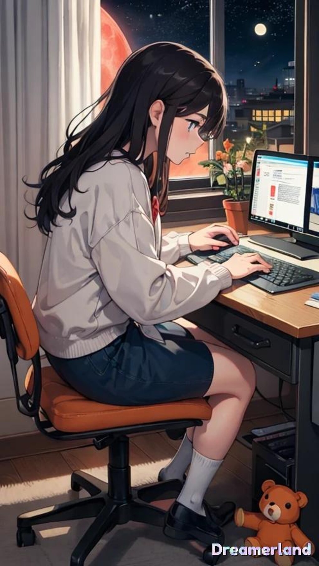 理系女子高校生