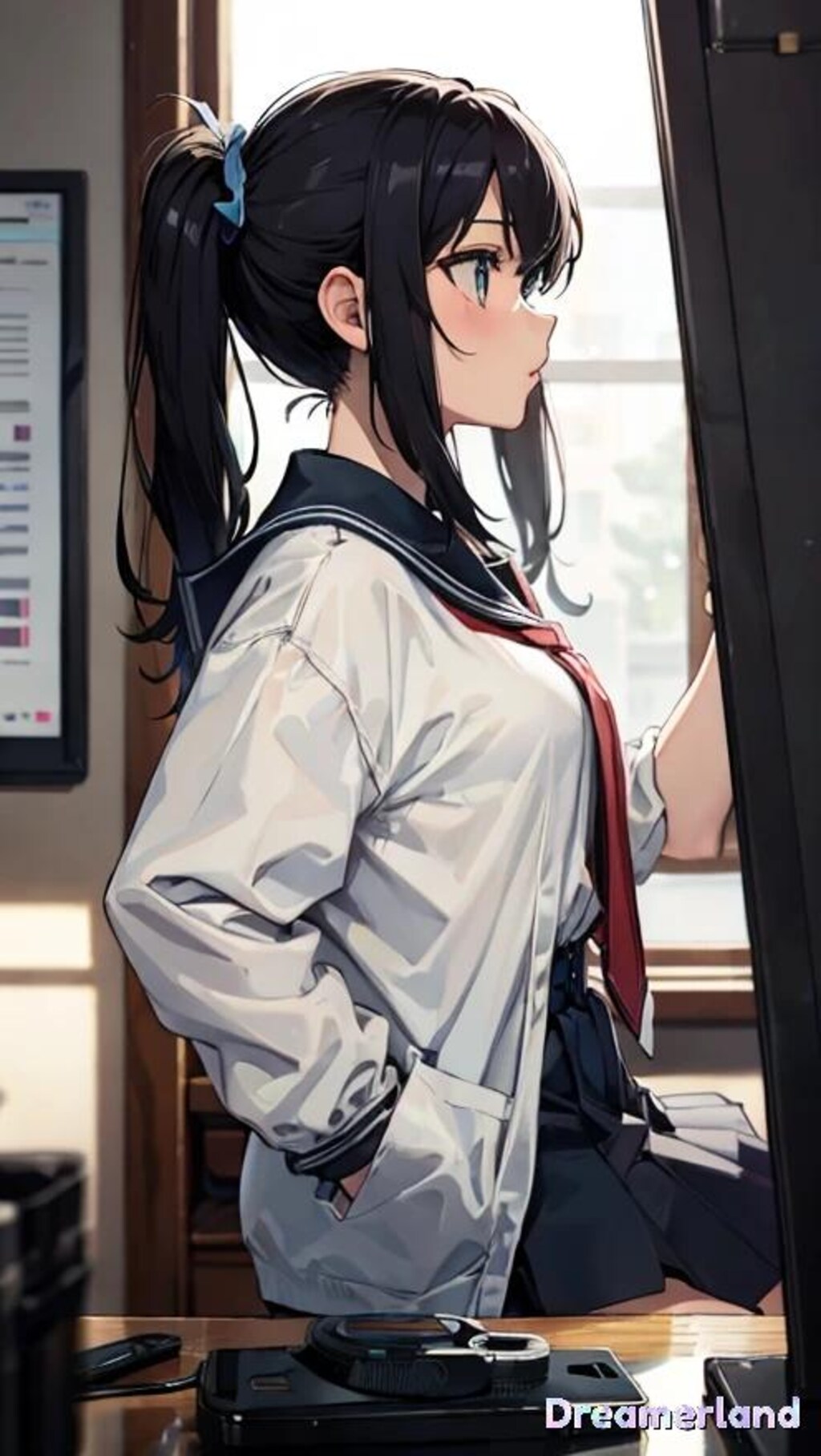 理系女子高校生