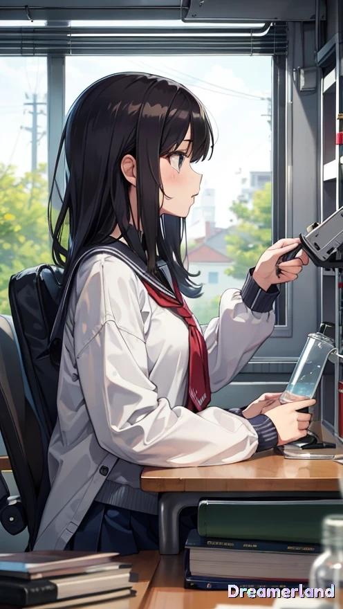 理系女子高校生
