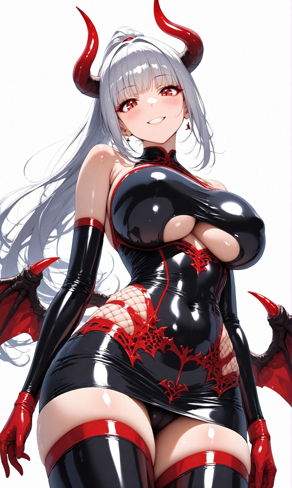 サキュバスガール・ポニーテール3