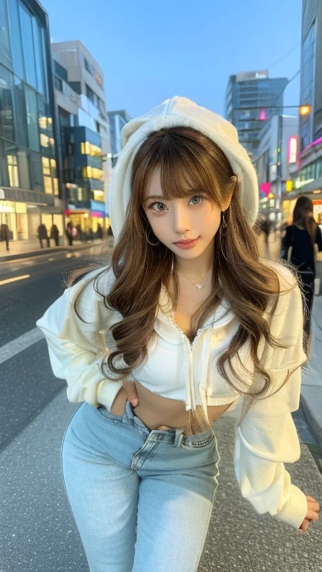 近所のギャルダンサー。