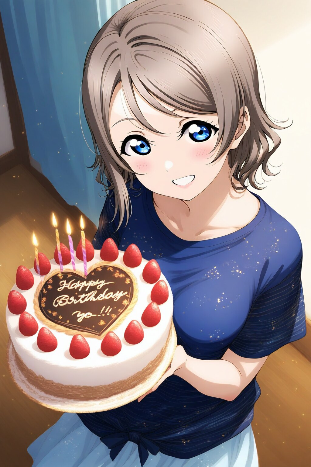 4月17日渡辺曜誕生日🎂❤️