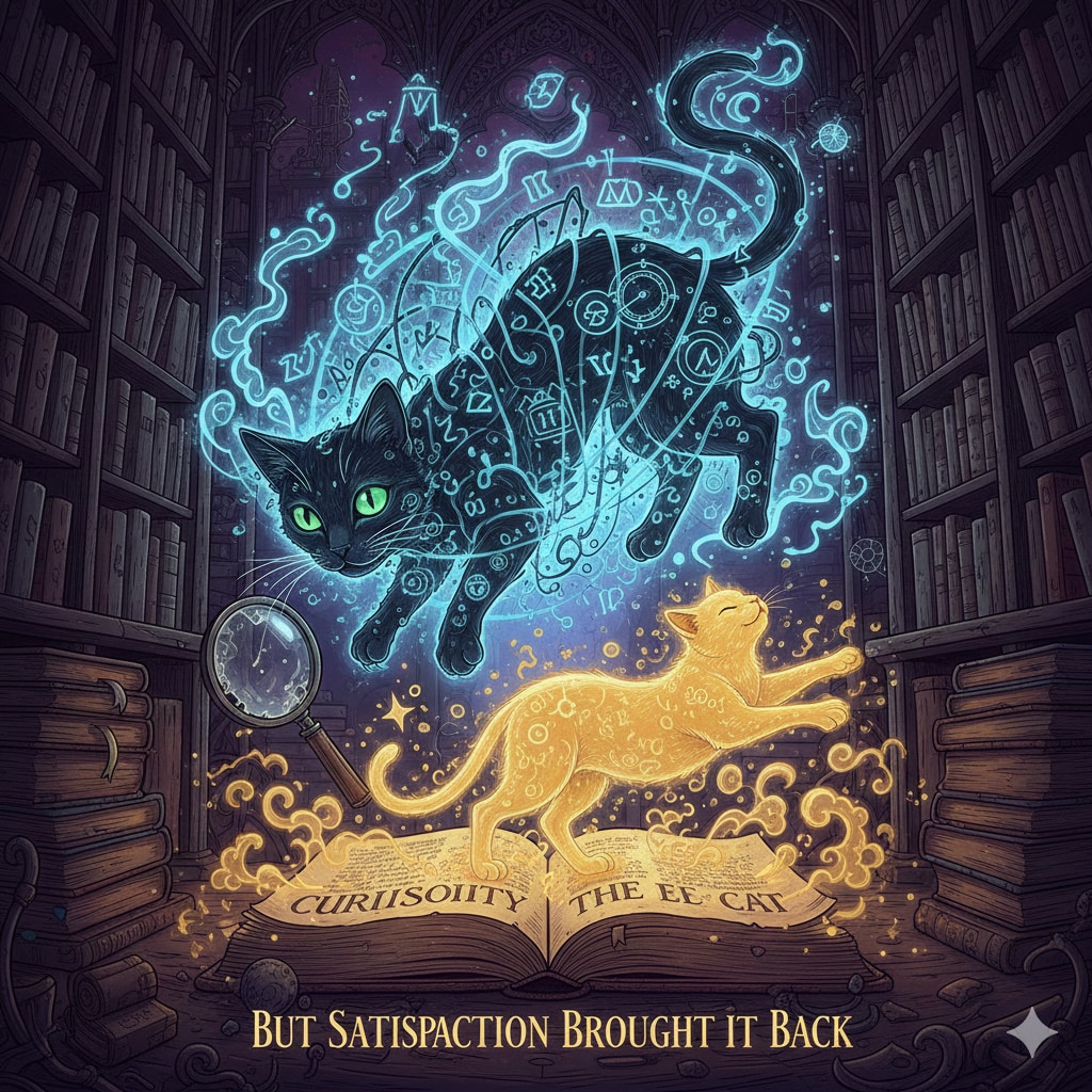 Curiosity killed the cat | の人気AIイラスト・グラビア