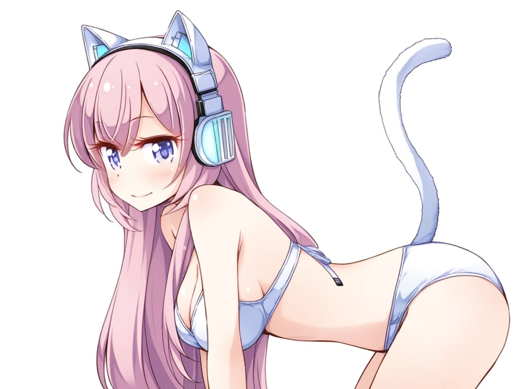巡音ルカ 猫ビキニ
