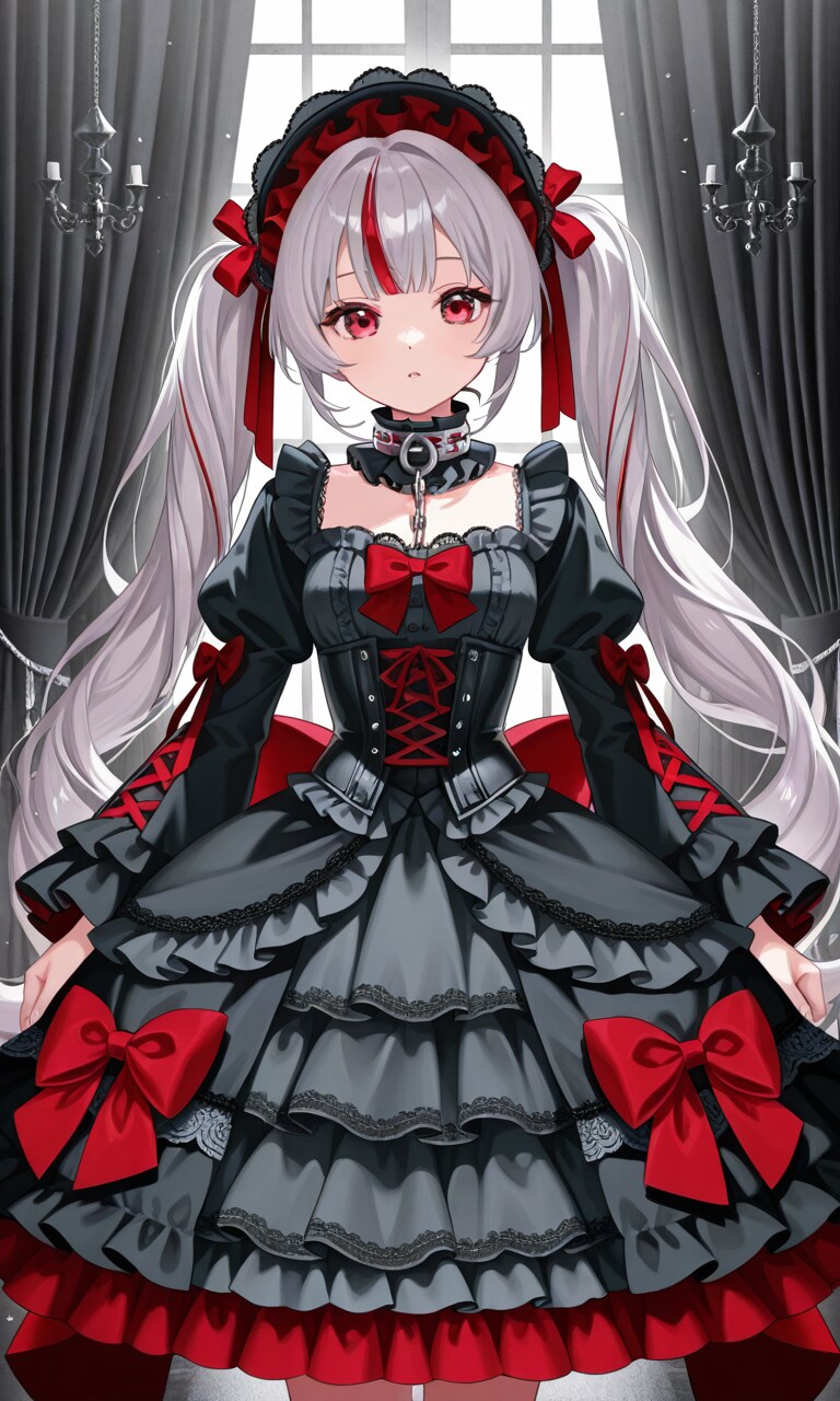 ゴシックドレスの女の子