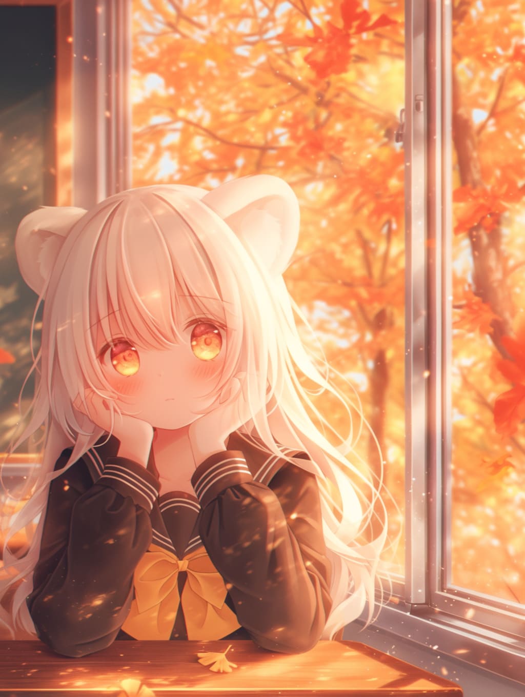 放課後、秋風とくま娘と思い出🐾