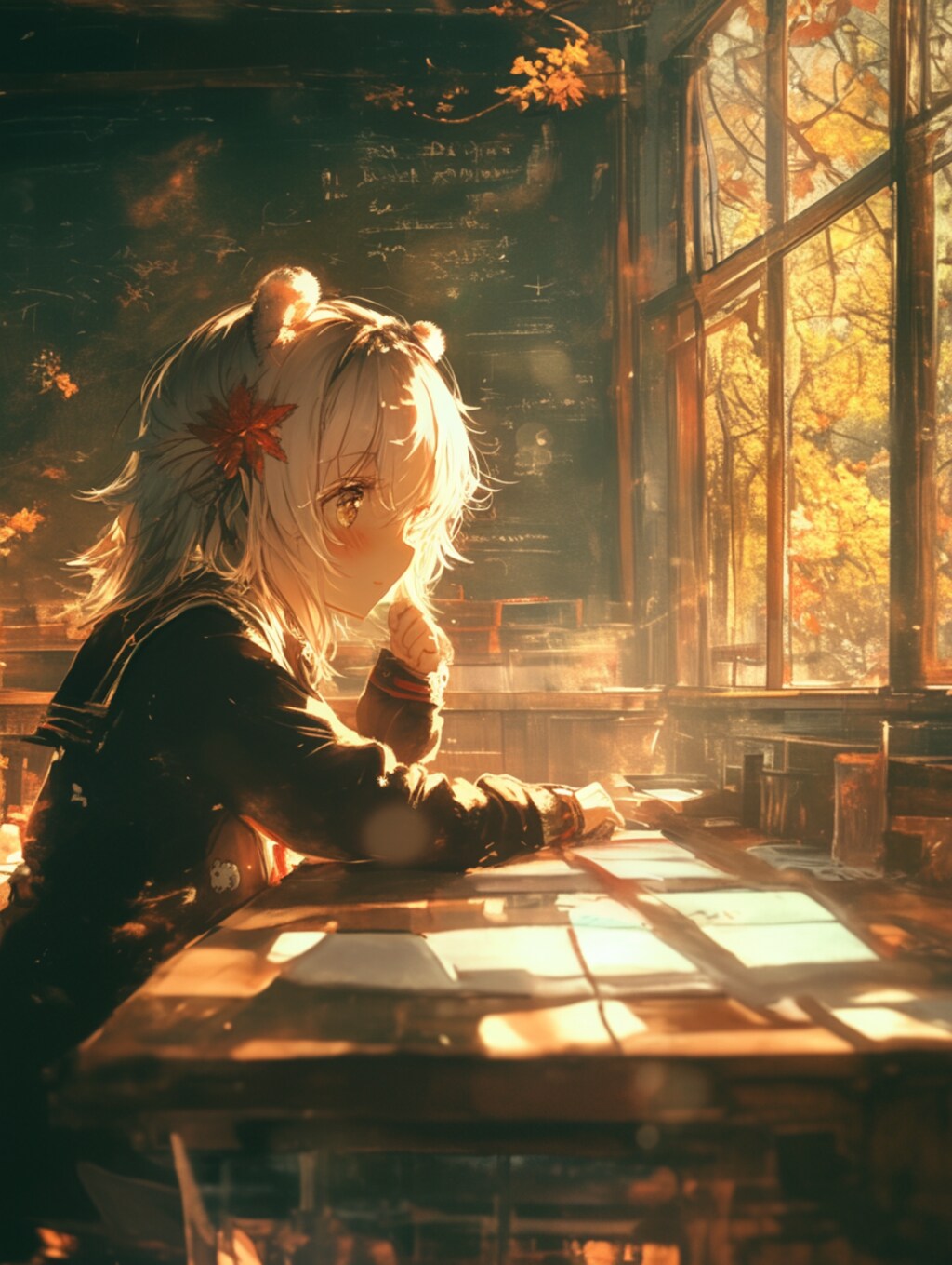 放課後、秋風とくま娘と思い出🐾