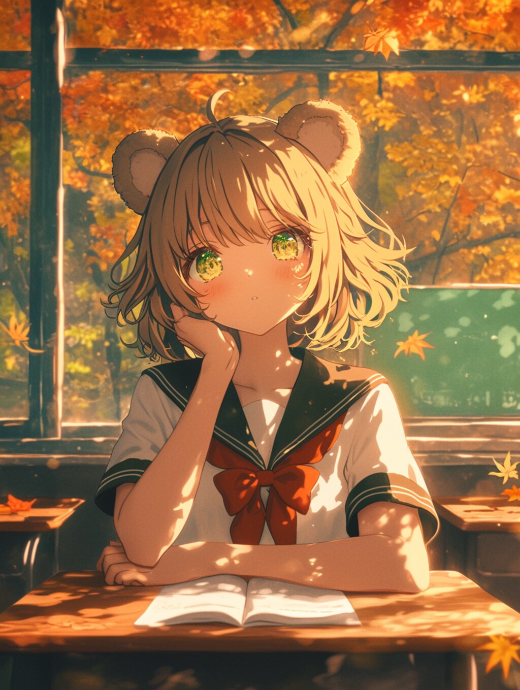 放課後、秋風とくま娘と思い出🐾