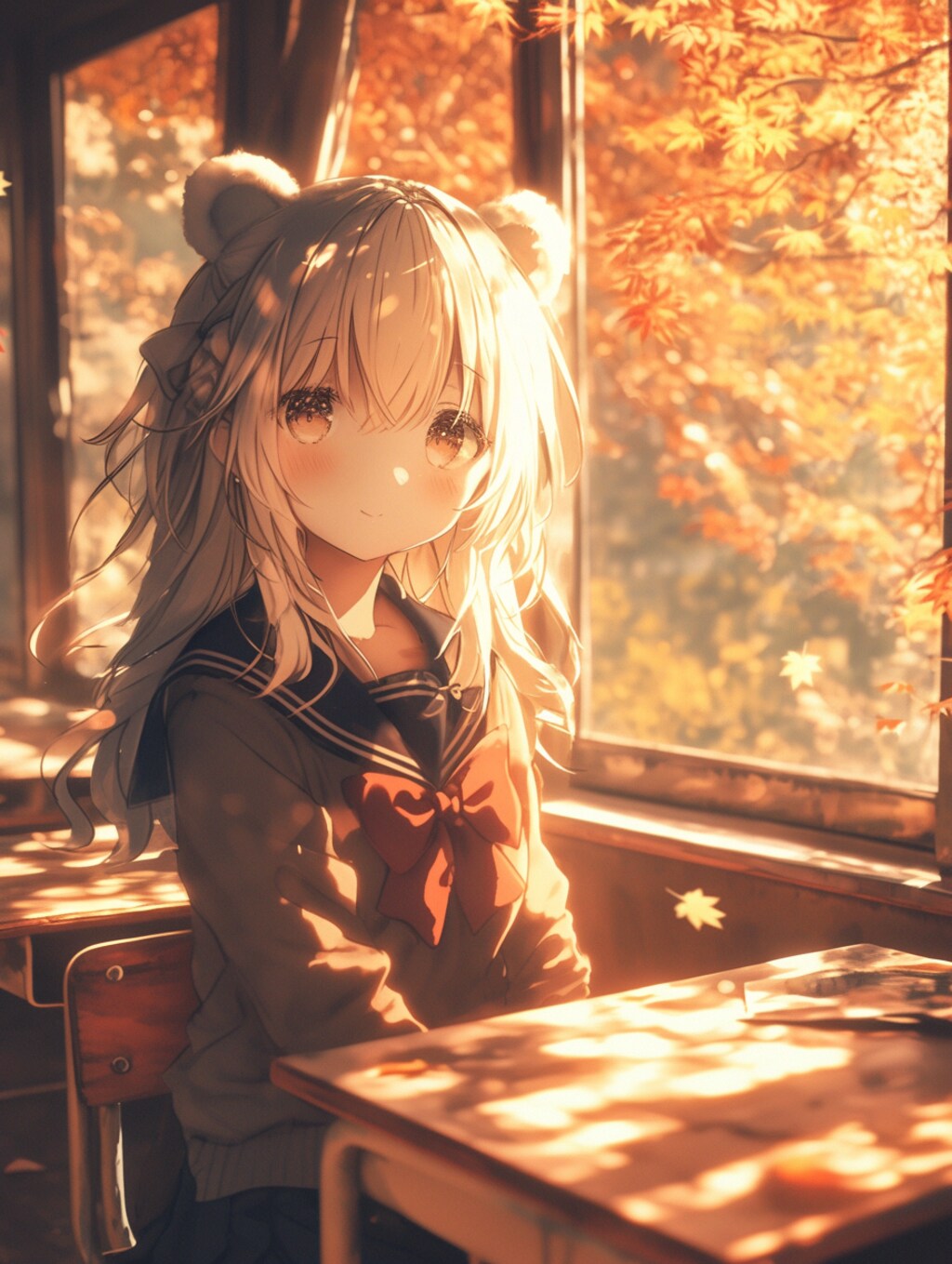 放課後、秋風とくま娘と思い出🐾