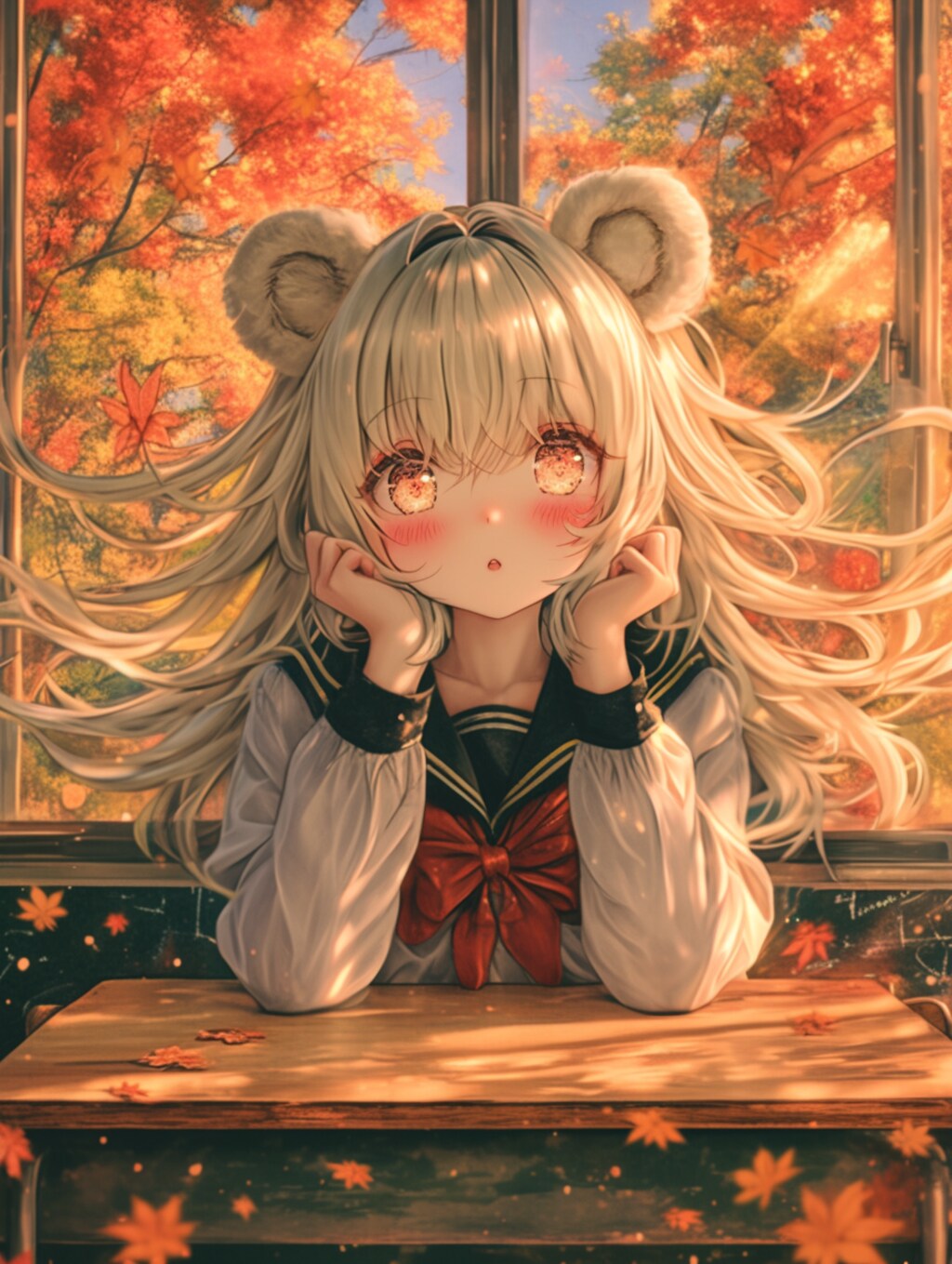 放課後、秋風とくま娘と思い出🐾