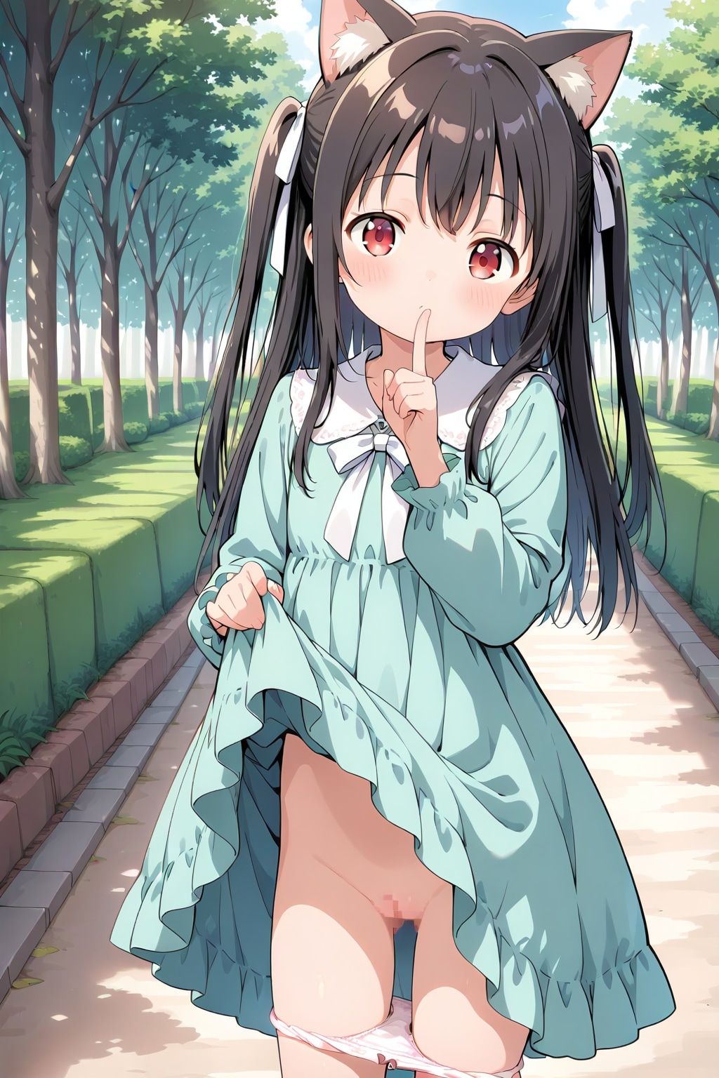 ネコミミパンツサゲ