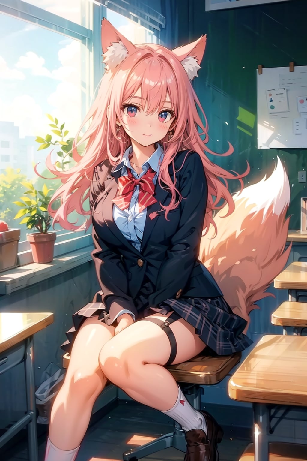 今日の狐耳娘