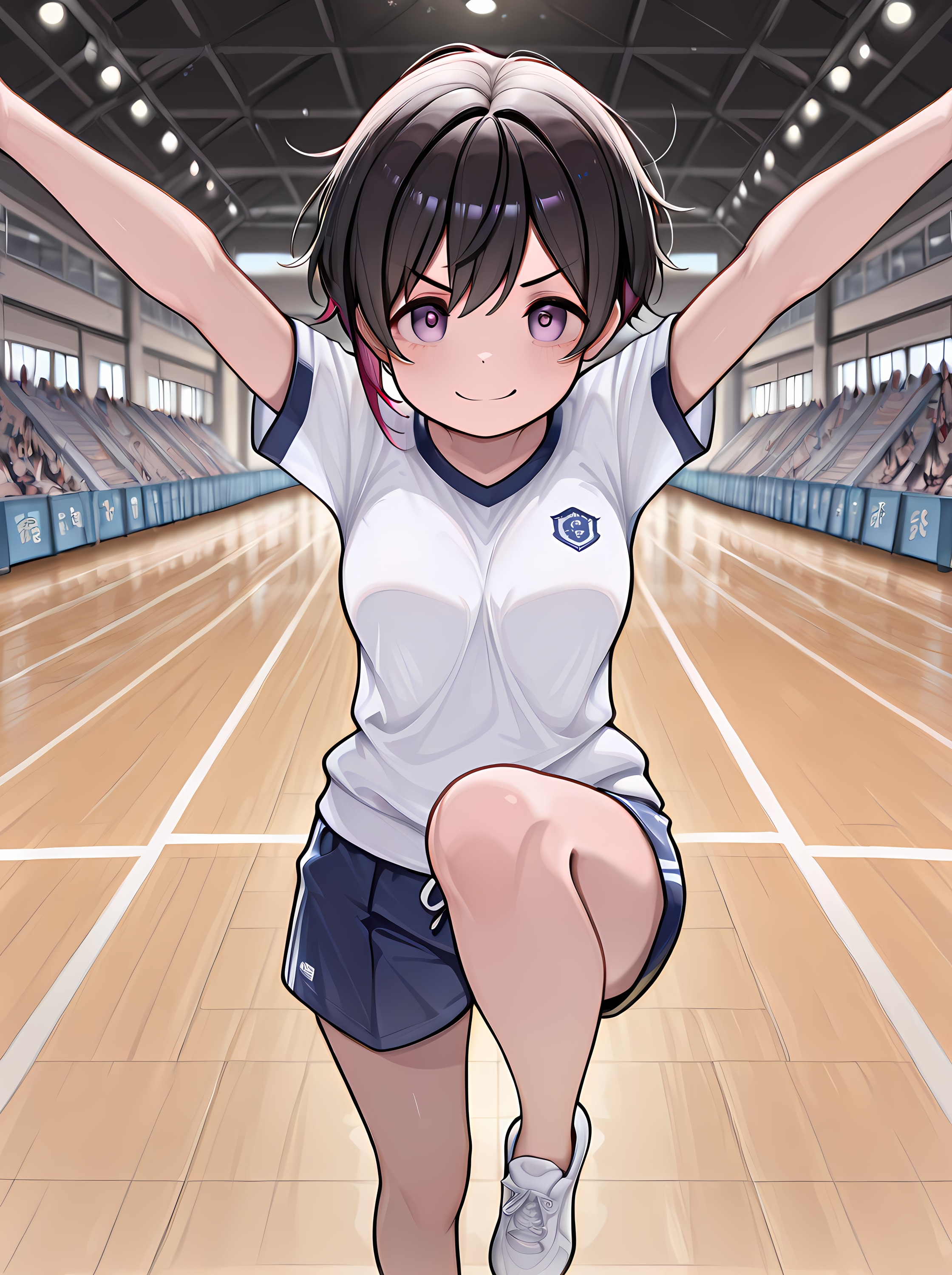 ラジオ体操の一部📻 | の人気AIイラスト・グラビア