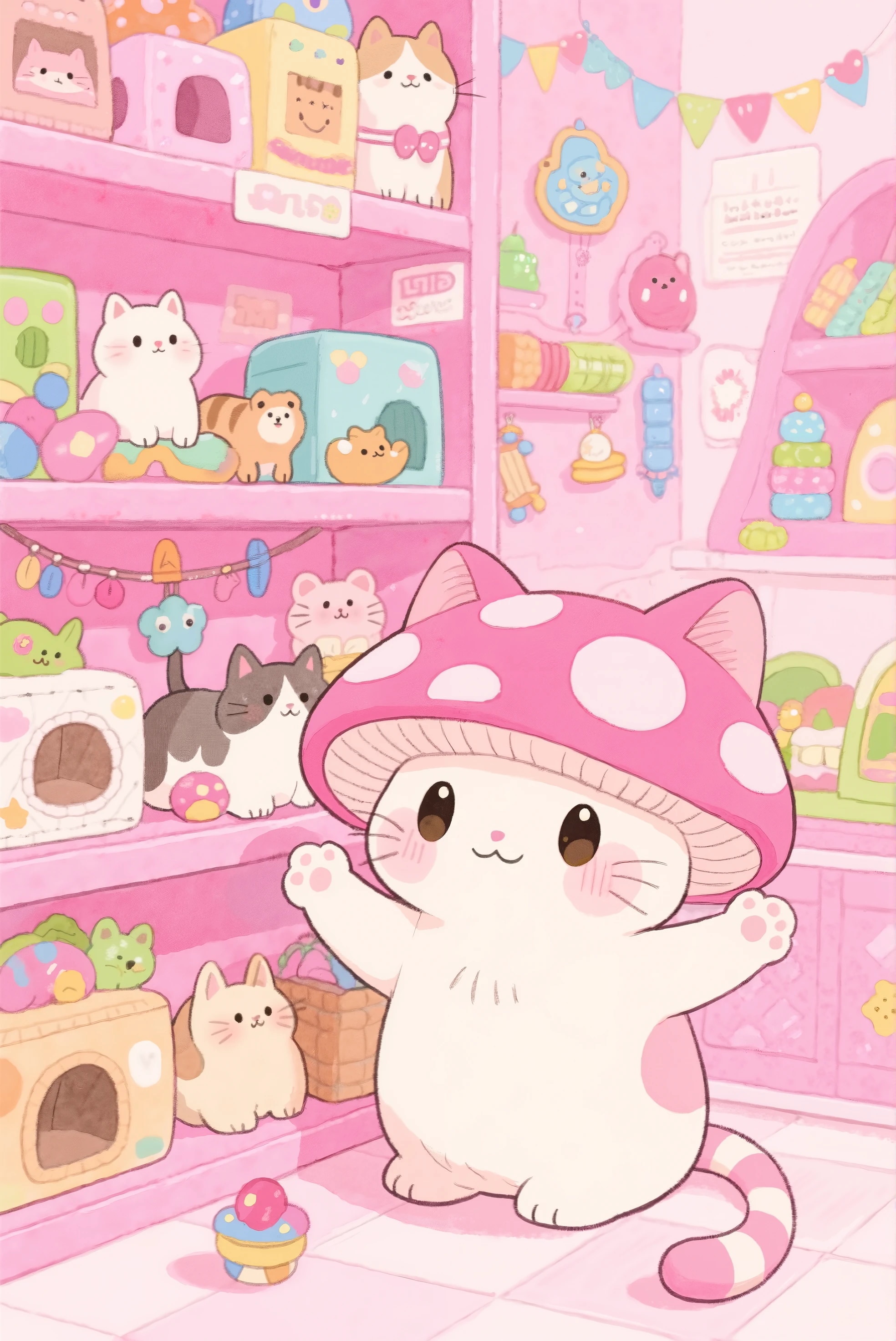 きのこねこ | の人気AIイラスト・グラビア