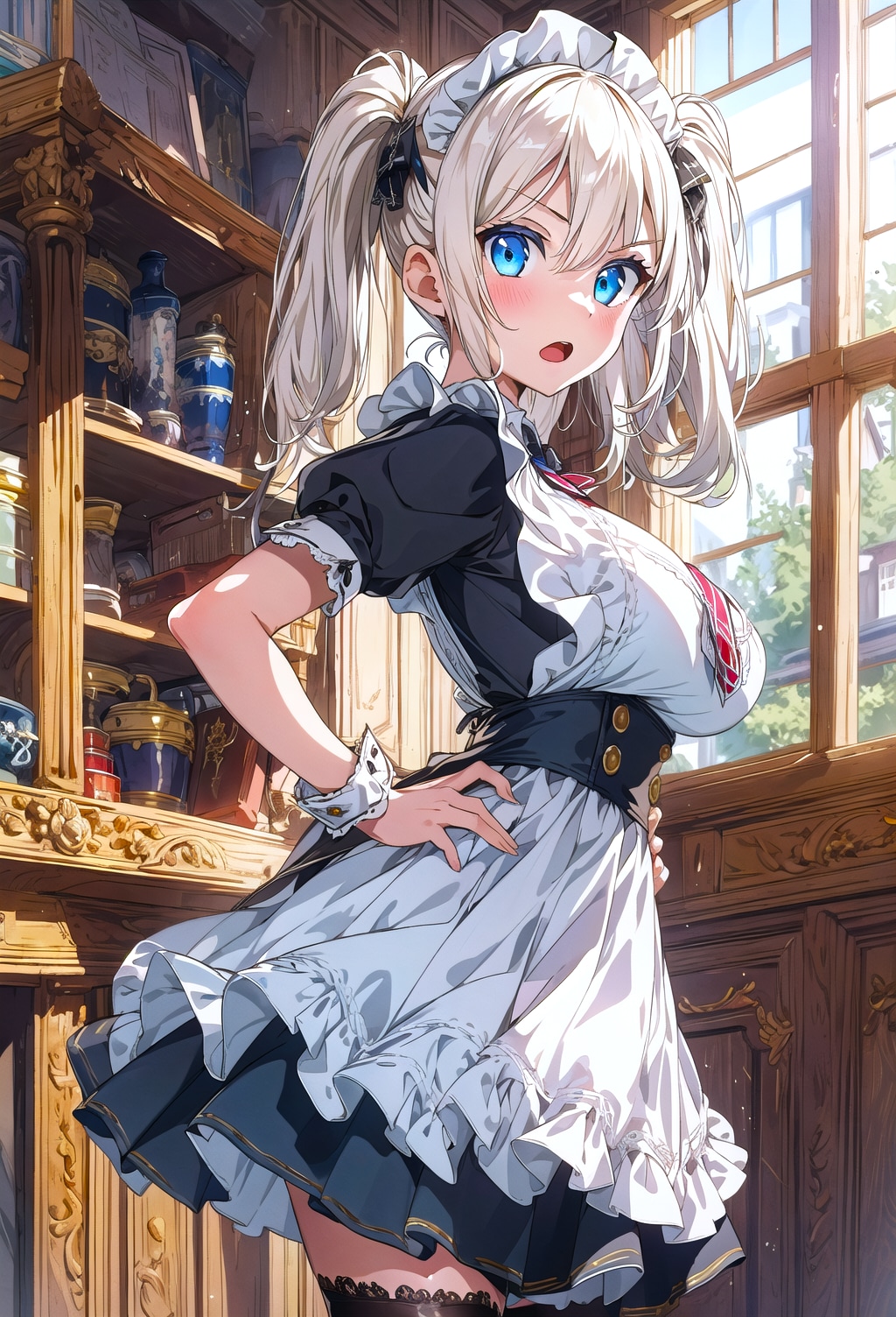 『もう…！あとはわたしがやっておきます！』