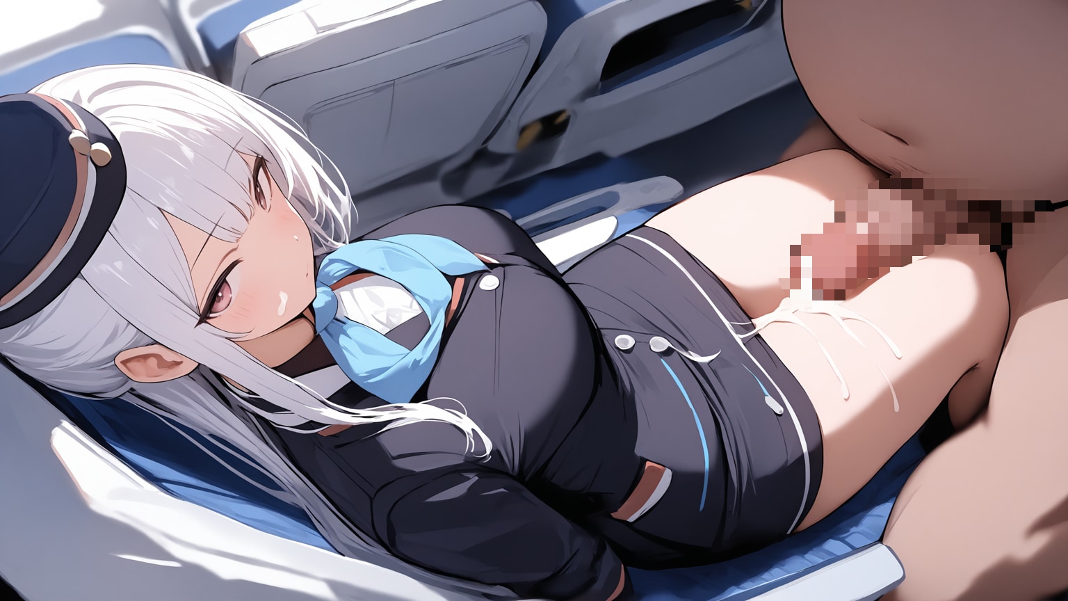 【祝新作リリース！】どこに出してるの？制服汚れちゃったじゃない♡