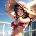 水着少女 2枚目