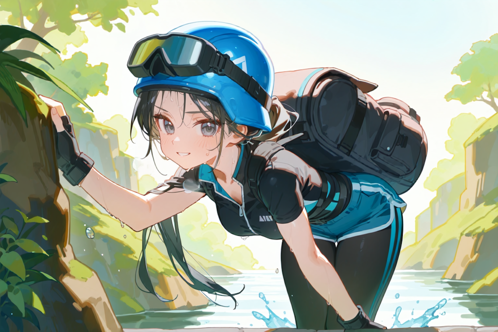 シャワークライミング