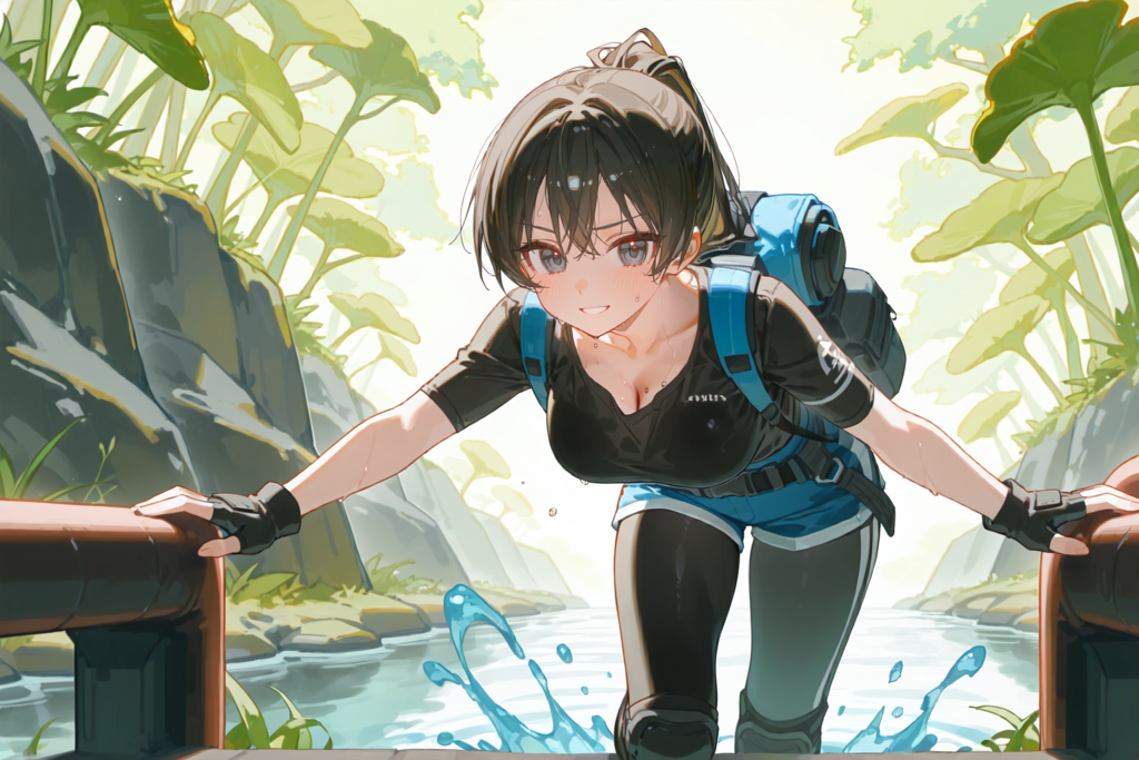 シャワークライミング