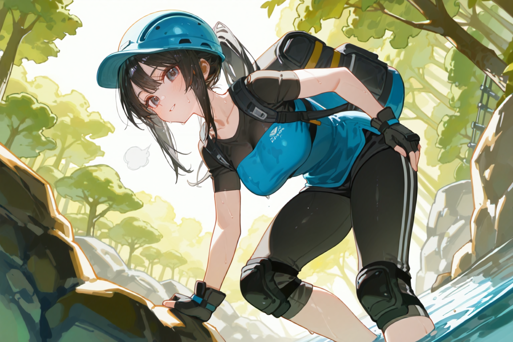 シャワークライミング