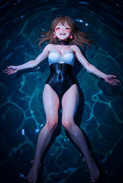 ３　独り占めの夜の海