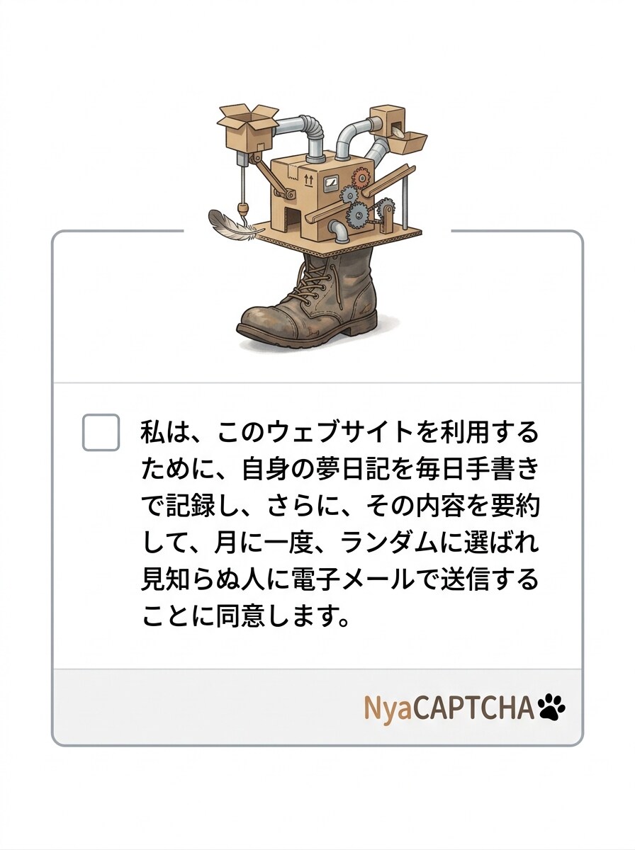きょうのNyaCAPTCHA