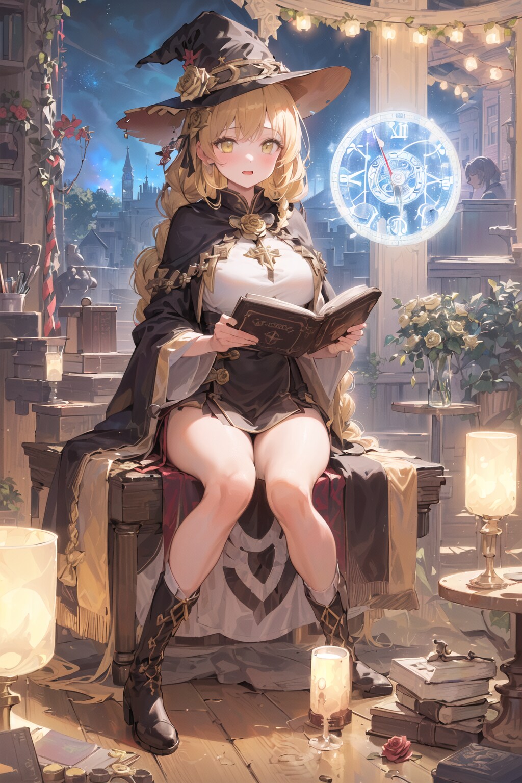 黄薔薇の魔女