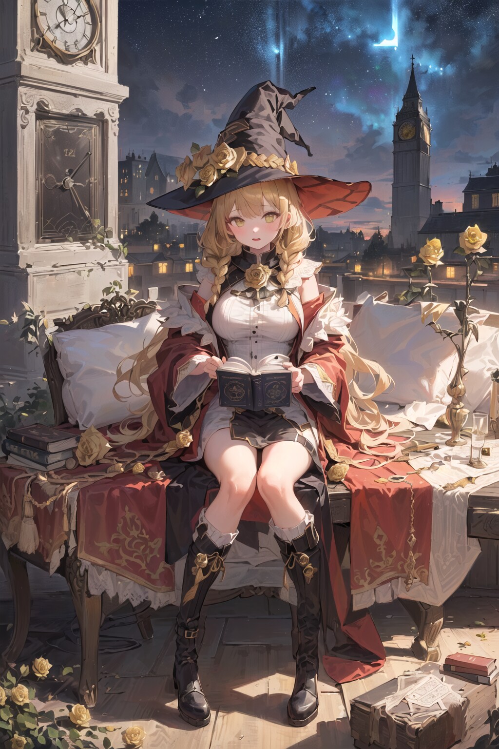 黄薔薇の魔女