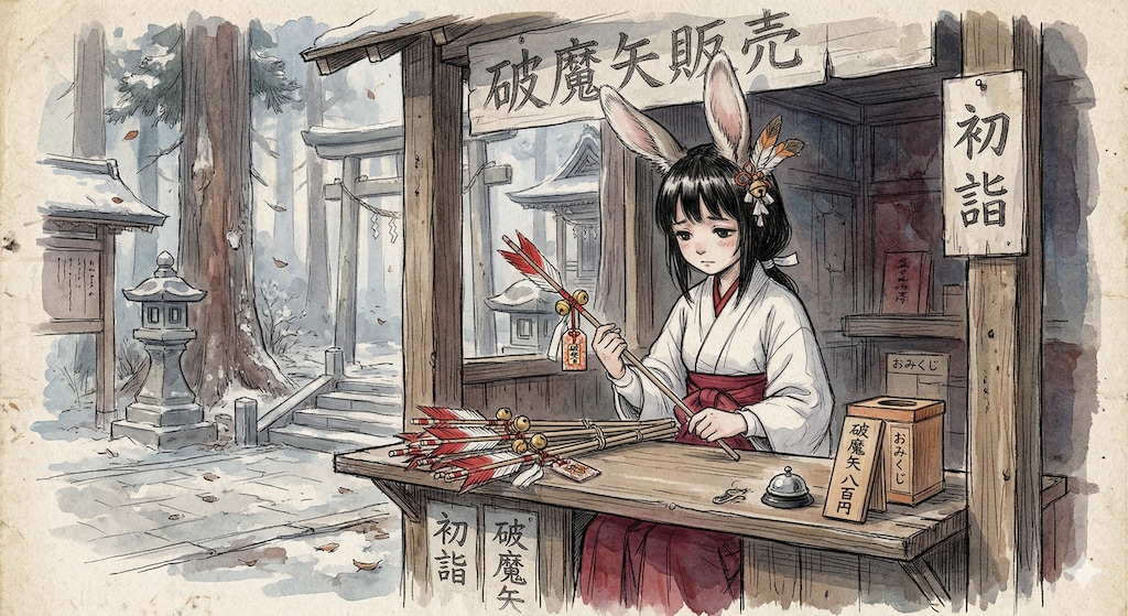 今日の巫女バニー⑧