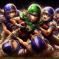 🏈泥まみれの女子アメフト 121 4枚目