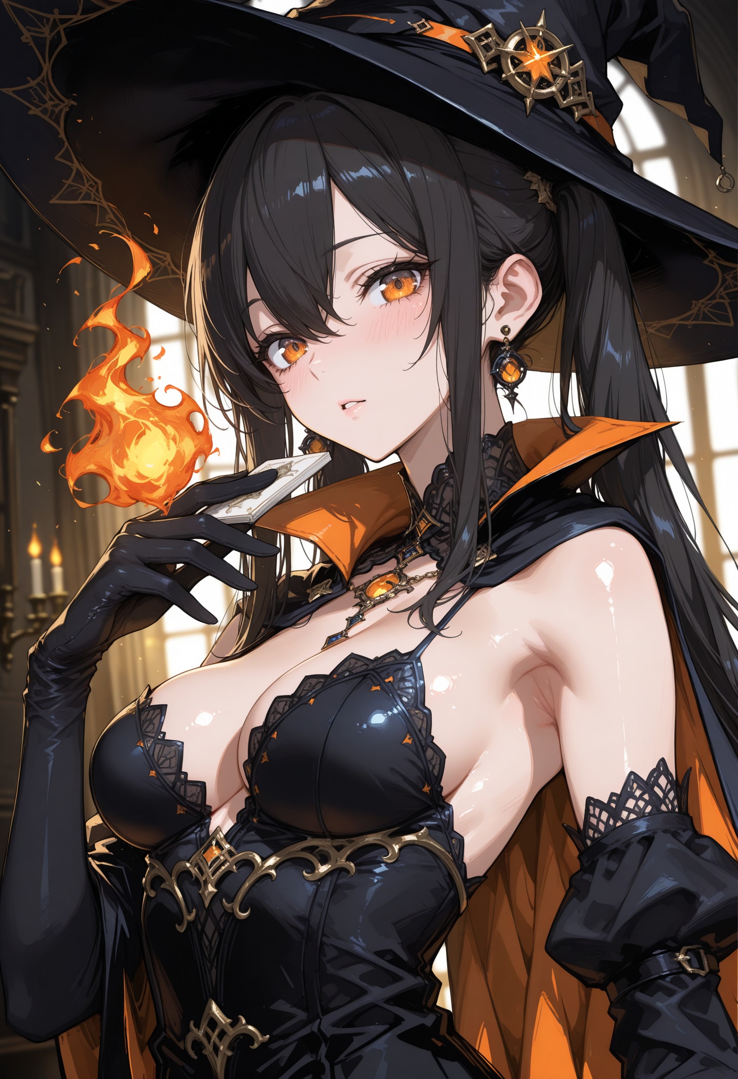 ツインテール魔女
