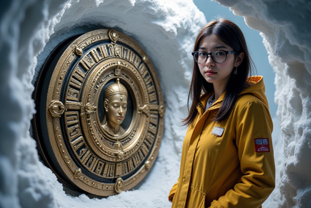 南極で発見された謎のカプセル