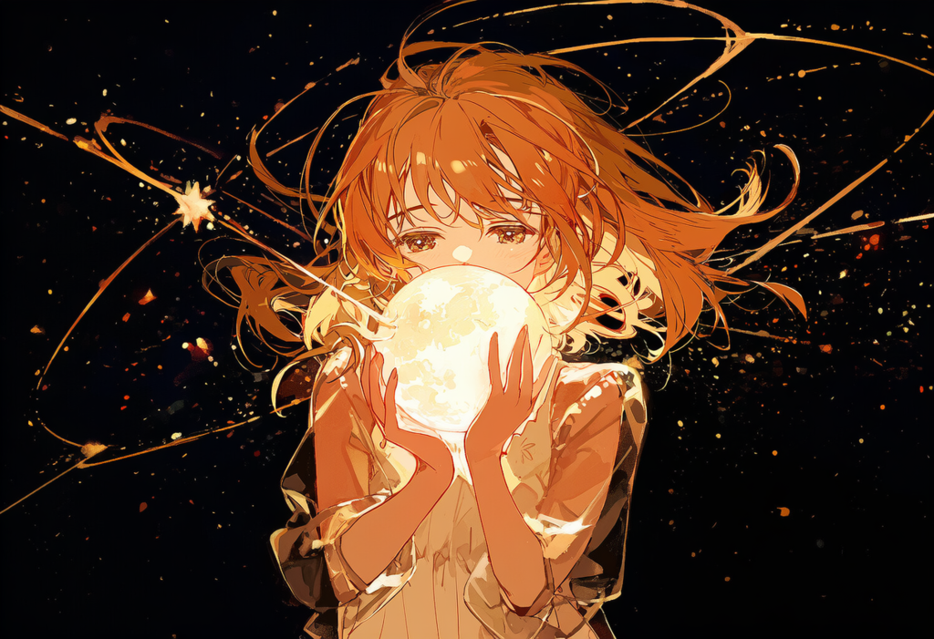 黄金ボールを抱く