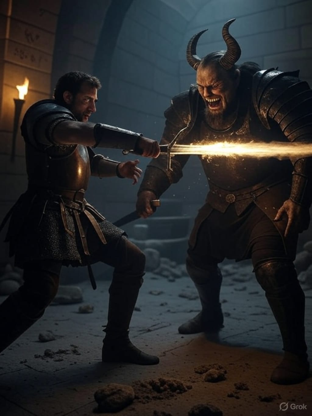 剣と魔法の世界@Grok