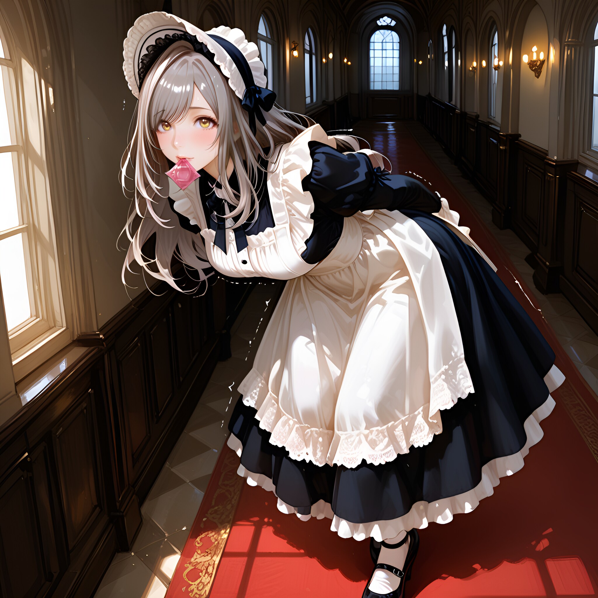 朝比奈月愛（AsahinaKagura）あの、ご命令通りコンドーム咥えて持ってきました