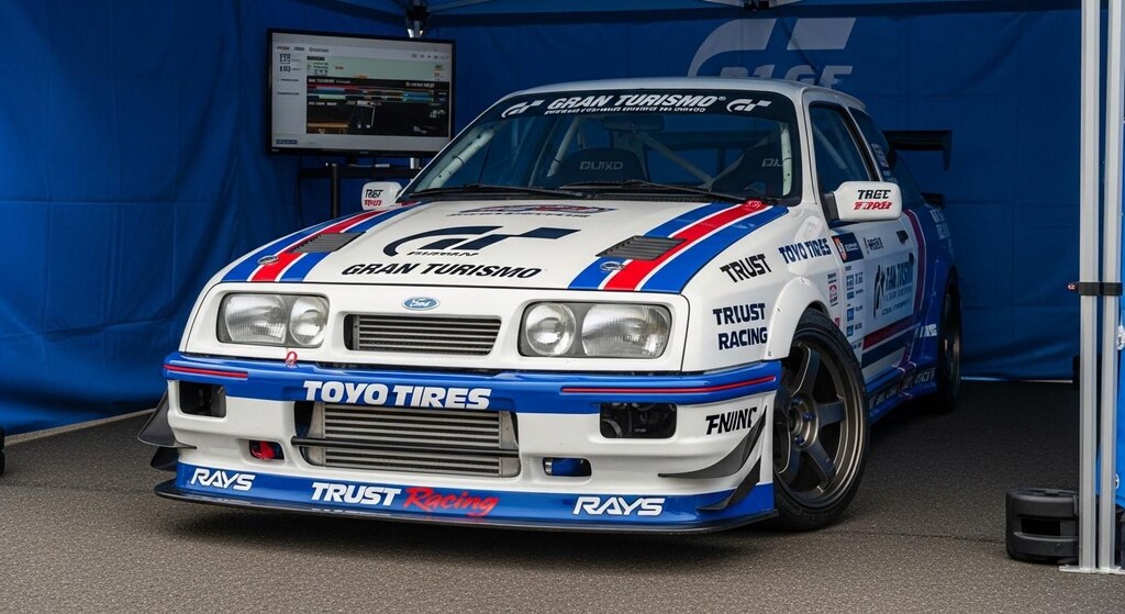 トーヨータイヤフォードシエラのドリ車