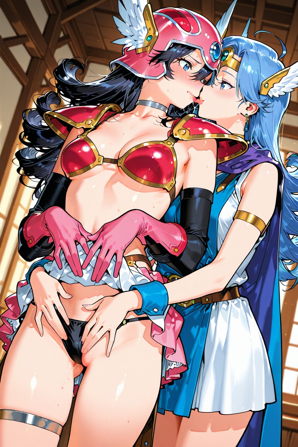 女戦士と女賢者