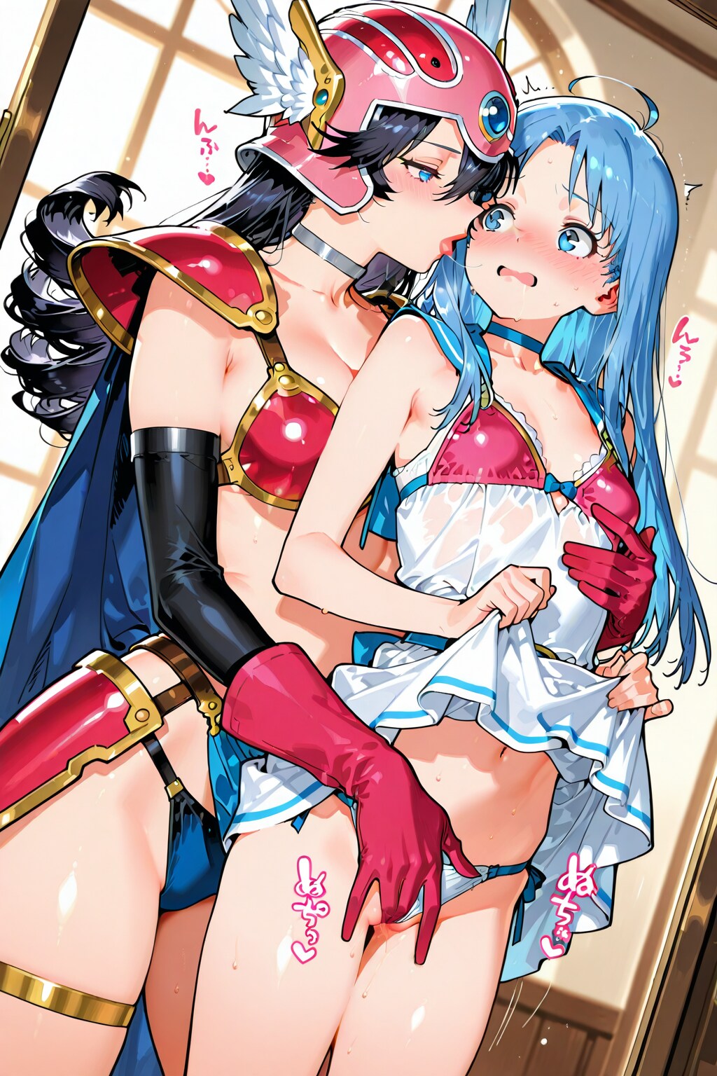 女戦士と女賢者