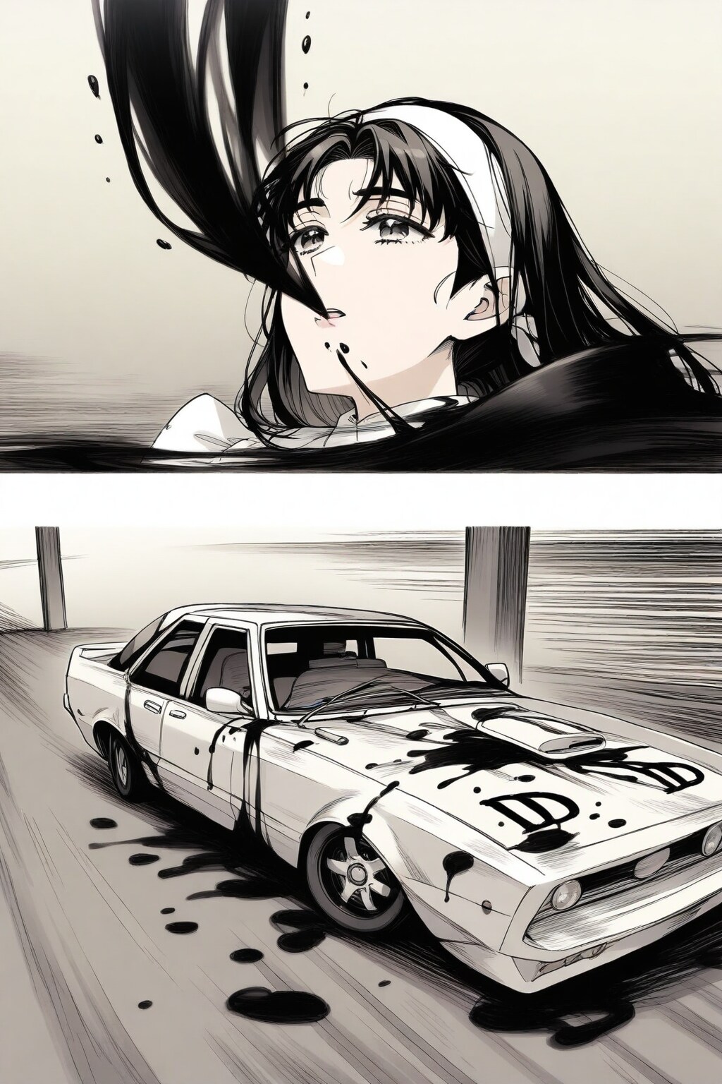 レース漫画（ちちぷい10単語）